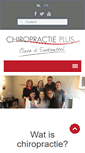 Mobile Screenshot of chiropractieplus.be